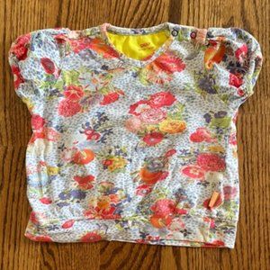 Oilily floral top size 24 months